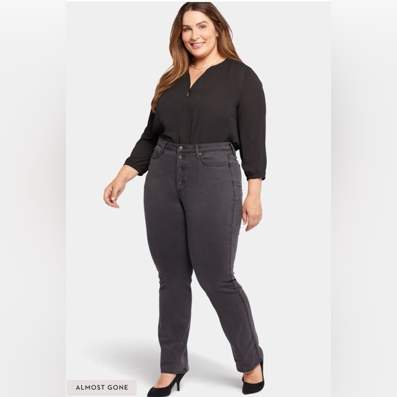 NYDJ Barbara Bootcut Jeans In Plus Size 20W. Sierra Grey. Style # W46Z1078 . - Picture 1 of 7